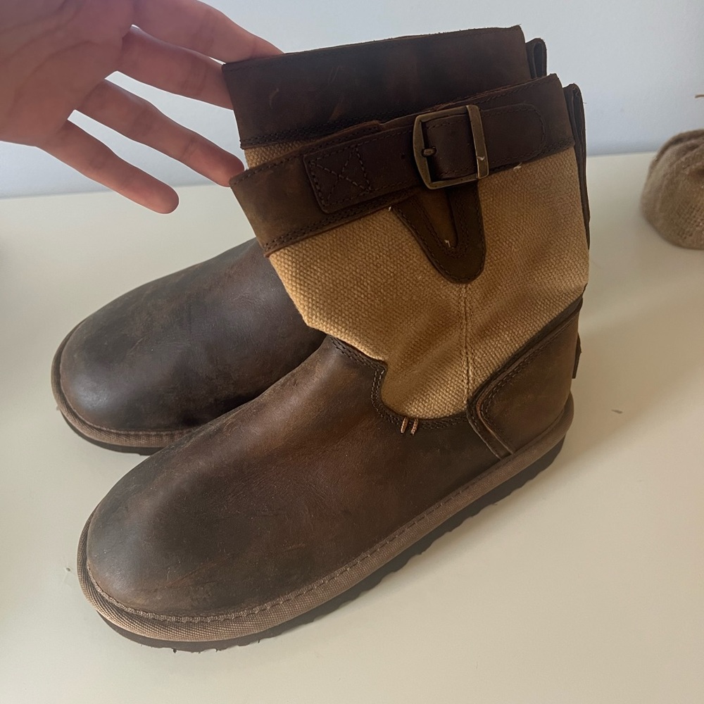 Toddler UGG boots with fur